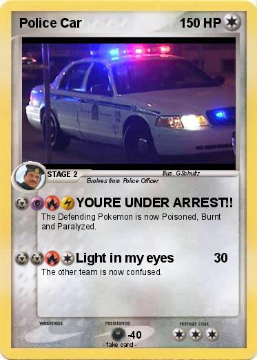 Pokemon Police Car