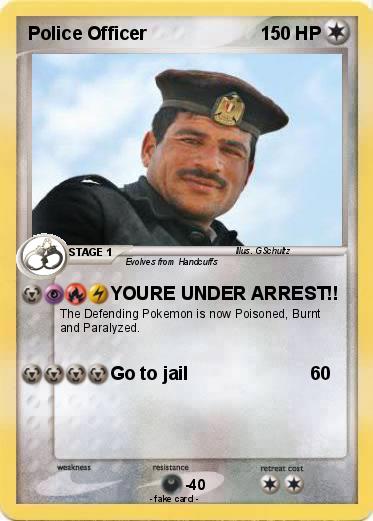 Pokemon Police Officer