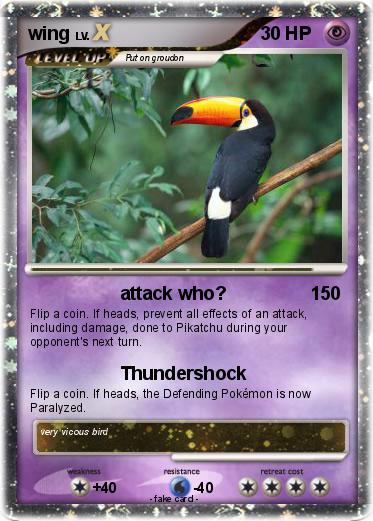 Pokemon wing
