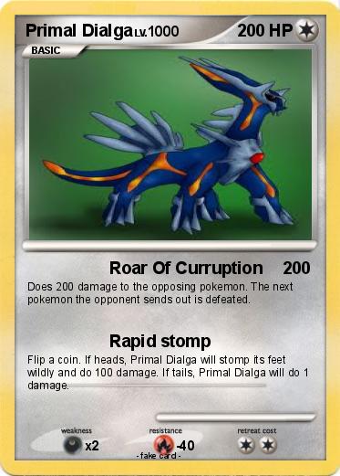 Pokemon Primal Dialga