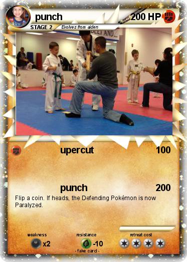 Pokemon punch