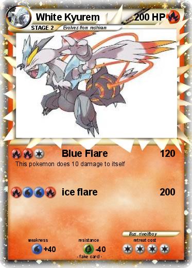 Pokemon White Kyurem