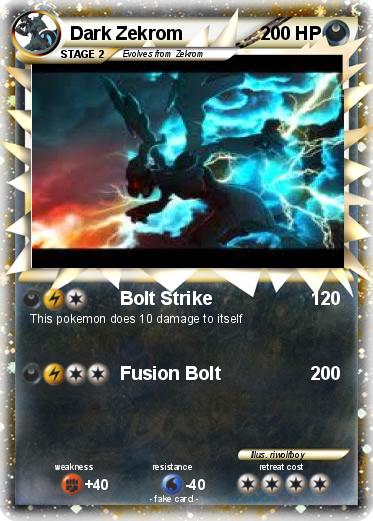 Pokemon Dark Zekrom