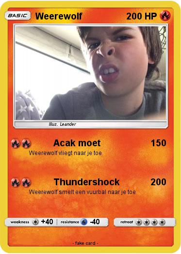 Pokemon Weerewolf