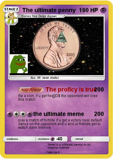Pokemon The ultimate penny