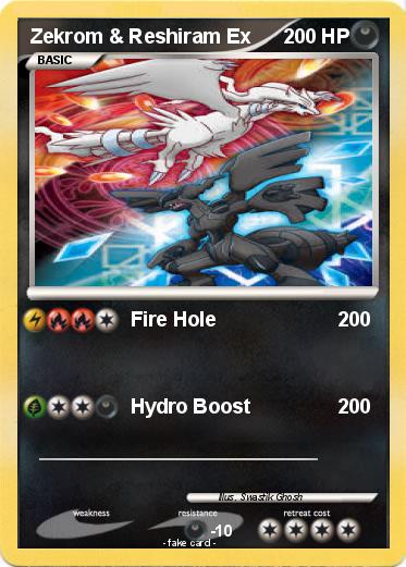 Pokemon Zekrom & Reshiram Ex