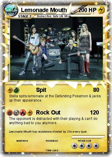 Pokemon Lemonade Mouth