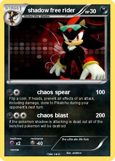 Pokemon shadow free rider