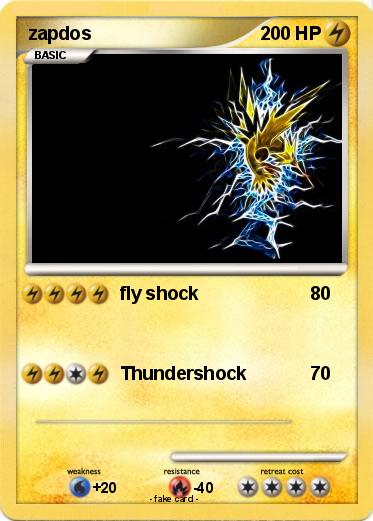 Pokemon zapdos