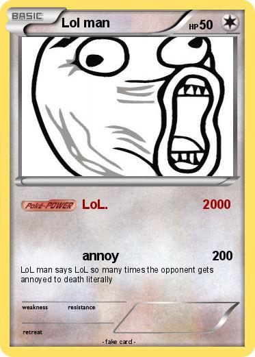 Pokemon Lol man