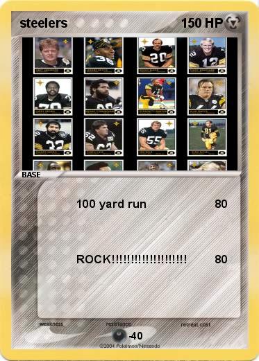 Pokemon steelers