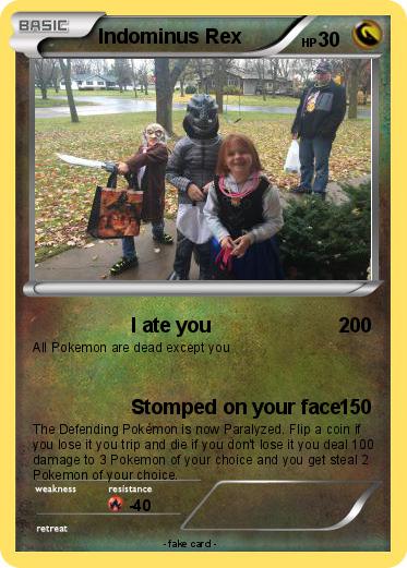 Pokemon Indominus Rex