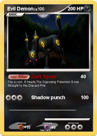 Pokemon Evil Demon