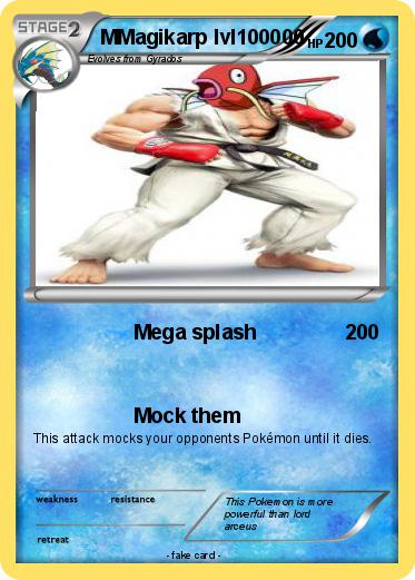Pokemon MMagikarp lvl100000