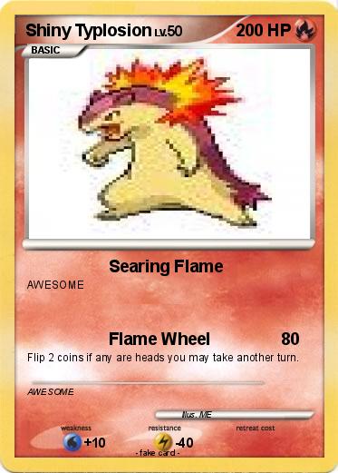 Pokemon Shiny Typlosion