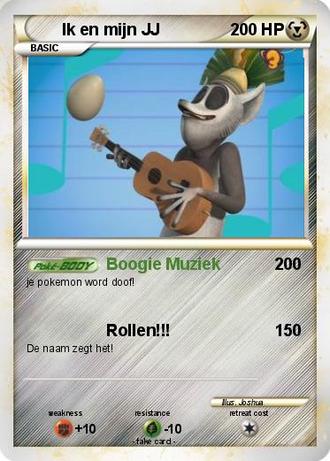 Pokemon Ik en mijn JJ