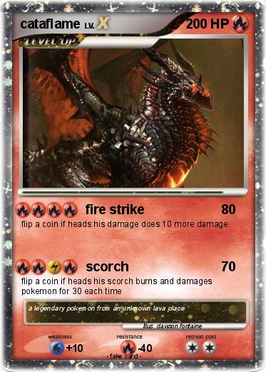 Pokemon cataflame