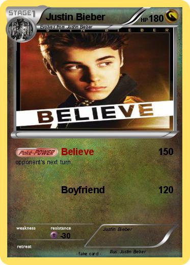 Pokemon Justin Bieber