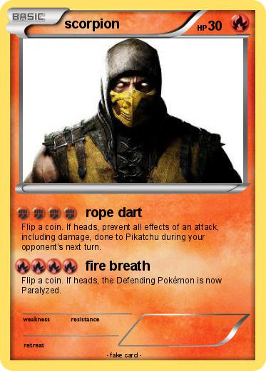 Pokemon scorpion