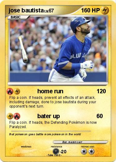 Pokemon jose bautista