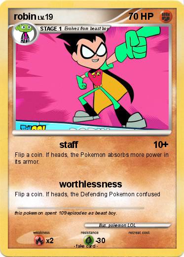 Pokemon robin