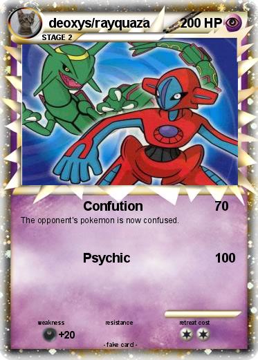 Pokemon deoxys/rayquaza