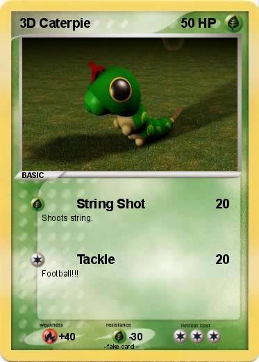 Pokemon 3D Caterpie