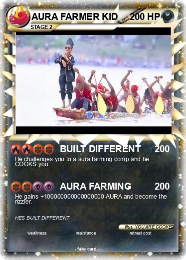 Pokemon AURA FARMER KID