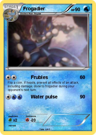 Pokemon Frogadier