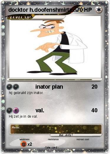 Pokemon docktor h.doofenshmirtz