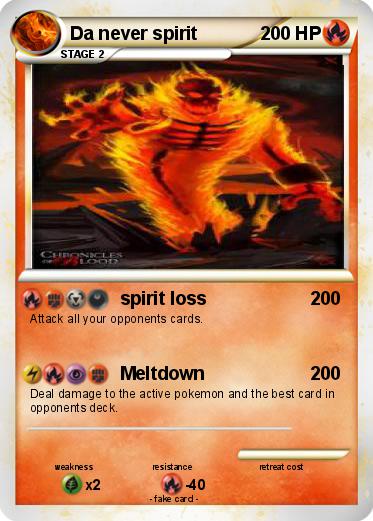 Pokemon Da never spirit