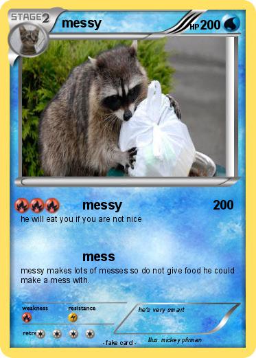 Pokemon messy