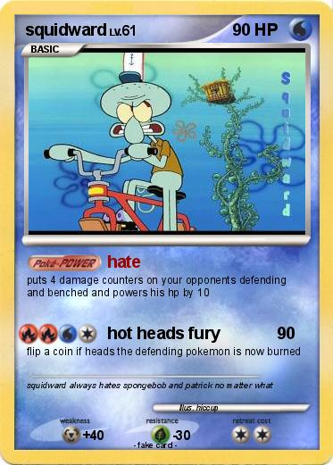 Pokemon squidward