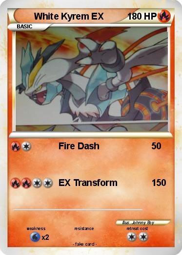 Pokemon White Kyrem EX