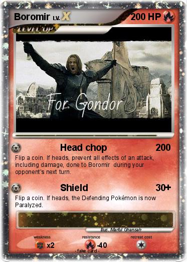 Pokemon Boromir