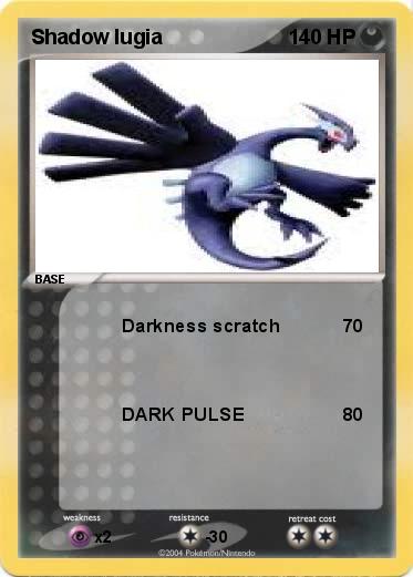 Pokemon Shadow lugia 