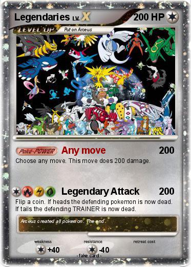 Pokemon Legendaries