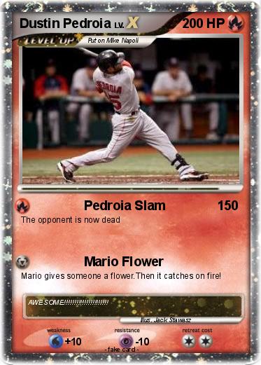 Pokemon Dustin Pedroia