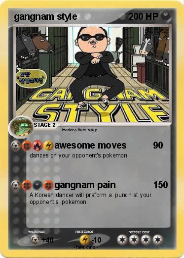Pokemon gangnam style