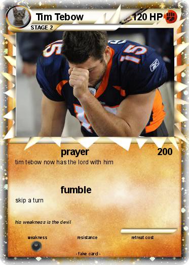 Pokemon Tim Tebow