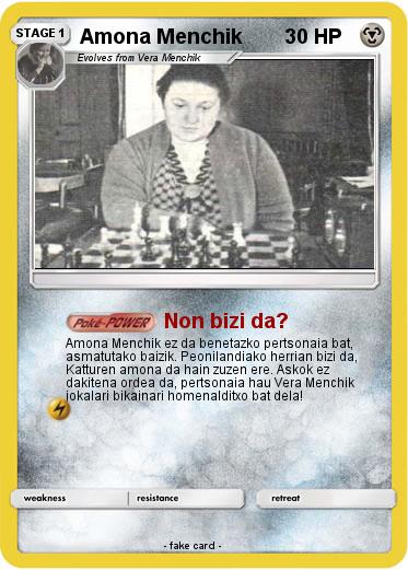 Pokemon Amona Menchik