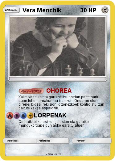 Pokemon Vera Menchik