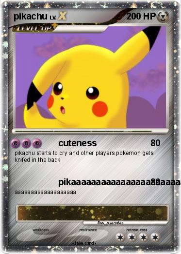 Pokemon pikachu
