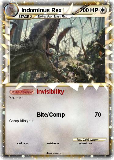 Pokemon Indominus Rex