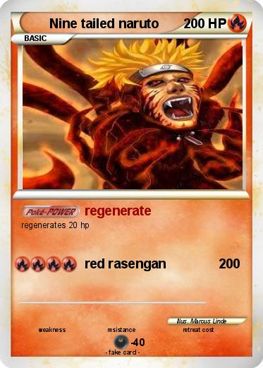 Pokemon Nine tailed naruto