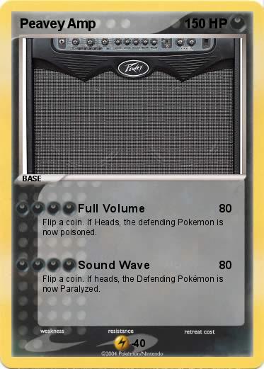 Pokemon Peavey Amp