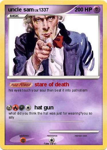 Pokemon uncle sam