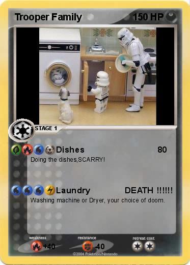 Pokemon Trooper Family