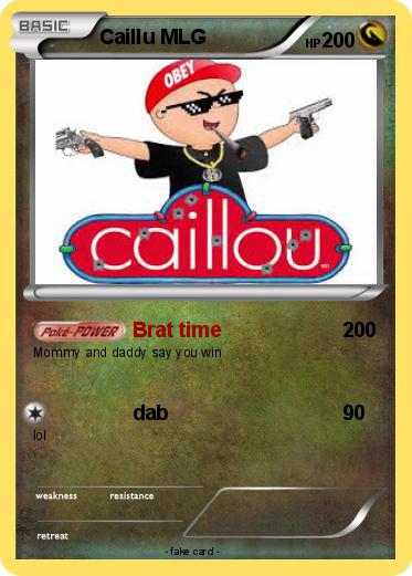 Pokemon Caillu MLG