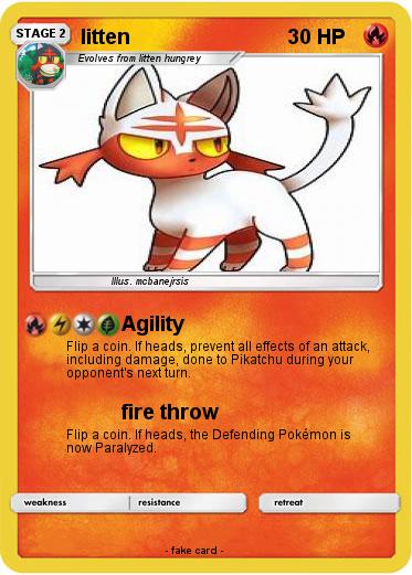 Pokemon litten